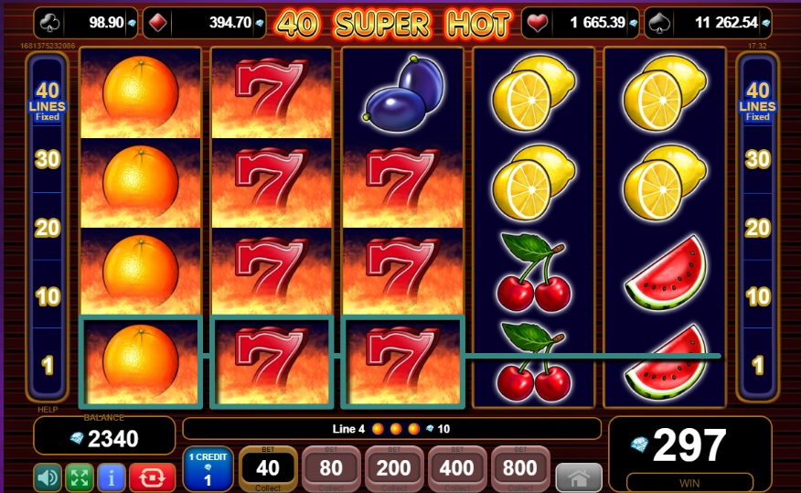 super hot 40 casino